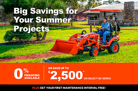 Kubota Promo Banner