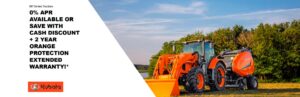 Read more about the article M7 Series Tractors – 0% APR available or save with cash discount + 2 year Orange Protection extended warranty!* – Agricultural Tractors
